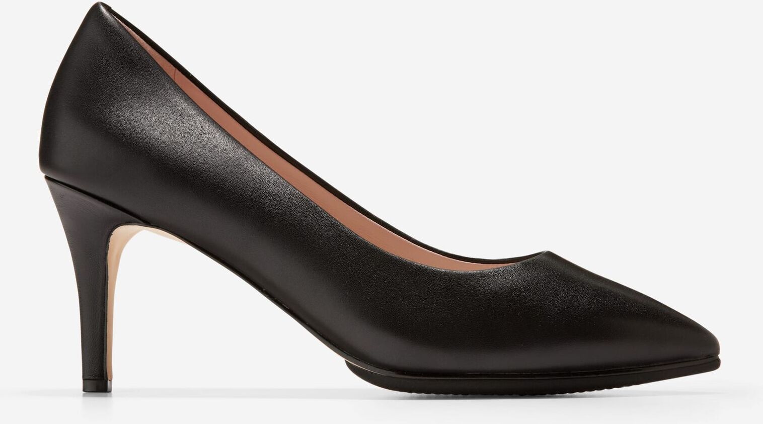 Cole Haan Women's Grand Ambition Pump - Black Leather - Size: 7.5