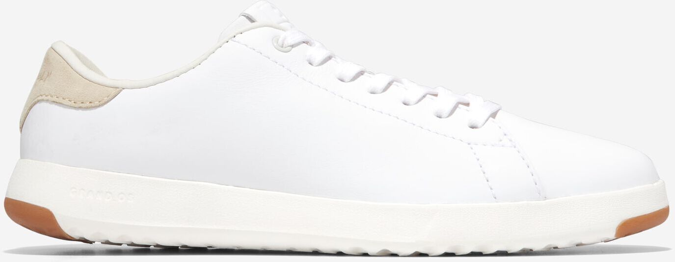 Cole Haan Women's GrandPrø Tennis Sneaker - Optic White Leather - Size: 7.5