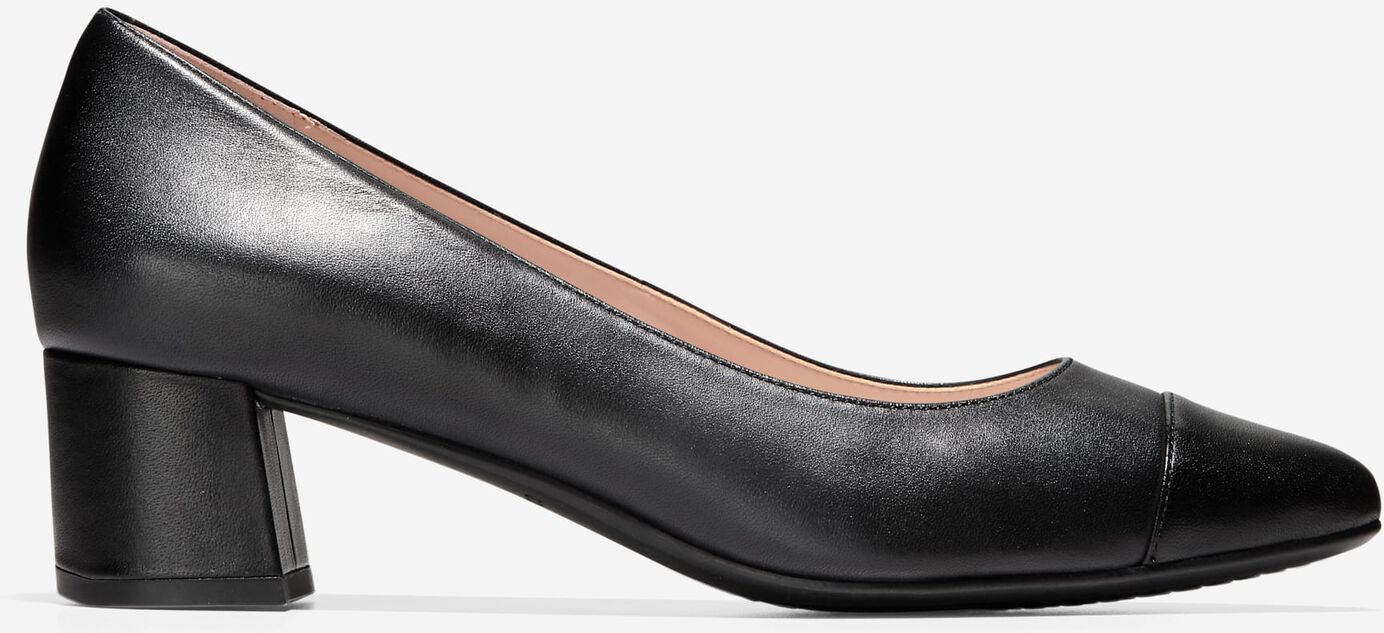 Cole Haan Women's Go-to Block Heel Pump - Black - Size: 6.5