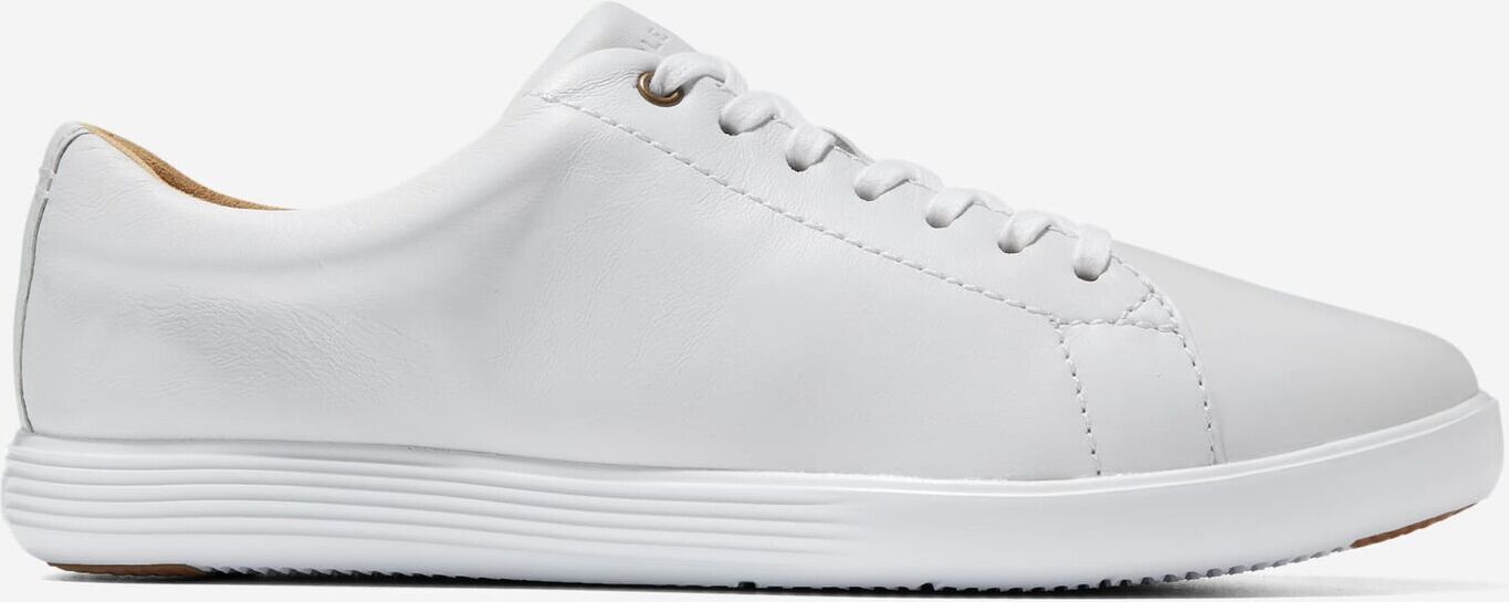 Cole Haan Women's Grand Crosscourt Sneaker - Optic White Leather - Size: 10.5