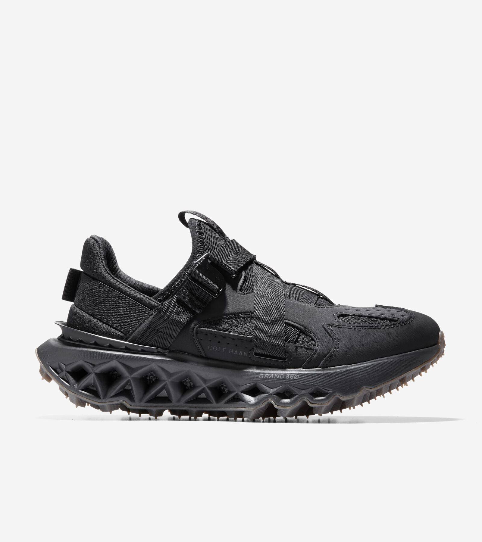Cole Haan Women's 5.ZERØGRAND Monk Strap Running Shoe - Black - Size: 10