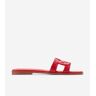 Cole Haan Chrisee Sandal - True Red Croc Print - Size: 9.5