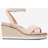 Cole Haan Women's Cloudfeel Espadrille Wedge Sandal - Sesame Suede - Size: 6.5