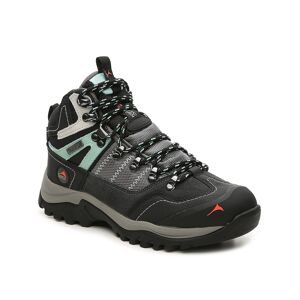 Pacific Mountain Asccend Hiking Boot   Women's   Grey/Black/Blue   Size 6.5   Boots   Hiking