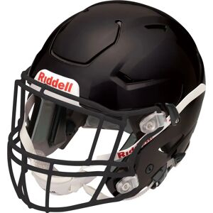 Riddell Youth SpeedFlex Football Helmet, Kids, Small, Gloss Black/Black