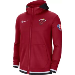 Nike Men's Miami Heat Red Dri-Fit Hoodie, XL