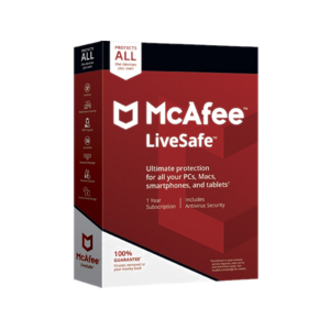 McAfee LiveSafe - 1 Year - Service 888_430_LiveSafe_1126_12Month(s)_WSS 13.6 -