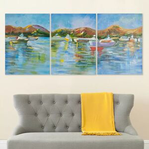 Safavieh 3-piece ''Sailor's Cove'' Triptych Canvas Wall Art Set, Multicolor - Size: One Size