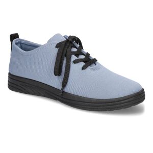 Easy Street Command Women's Knit Sneakers, Size: 7 Wide, Med Blue - Size: 7 Wide