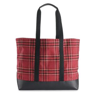 Sonoma Goods For Life Large Plaid Tote Bag, Purple - Size: One Size