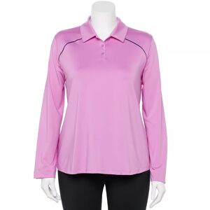 Tek Gear Plus Size Tek Gear Golf Polo, Women's, Size: 1XL, Lt Purple - Size: 1X