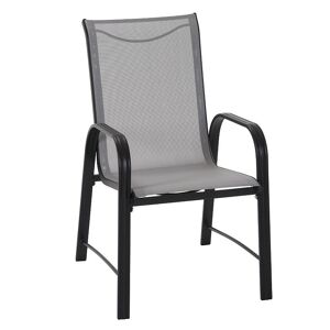 Cosco Outdoor Living Paloma Steel Patio Dining Chairs, Grey - Size: One Size