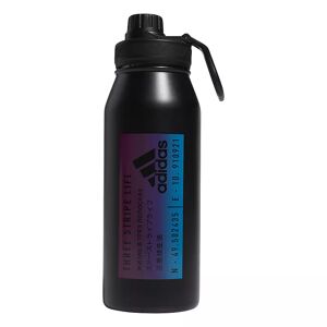 adidas 1-Liter Stainless Steel Water Bottle, Black - Size: One Size