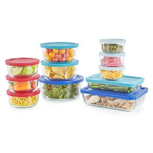 Pyrex 22-pc. Glass Food Storage Set, Multicolor - Size: One Size