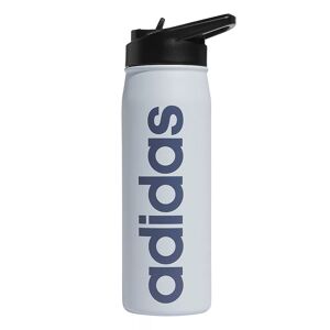 adidas 20-oz. Stainless Steel Water Bottle with Straw, Light Blue - Size: One Size