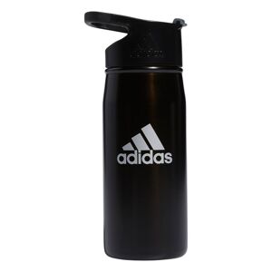 adidas 16-oz. Steel Flip Metal Water Bottle, Black - Size: One Size