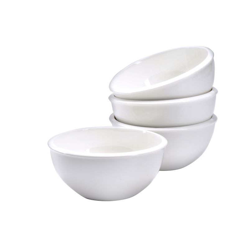 Craft Kitchen 4-pc. Classic Individual Bowl Set, White - Size: One Size