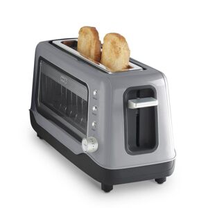 Dash Clear View 2-Slice Toaster, Grey, 2 SLICE - Size: 2 SLICE