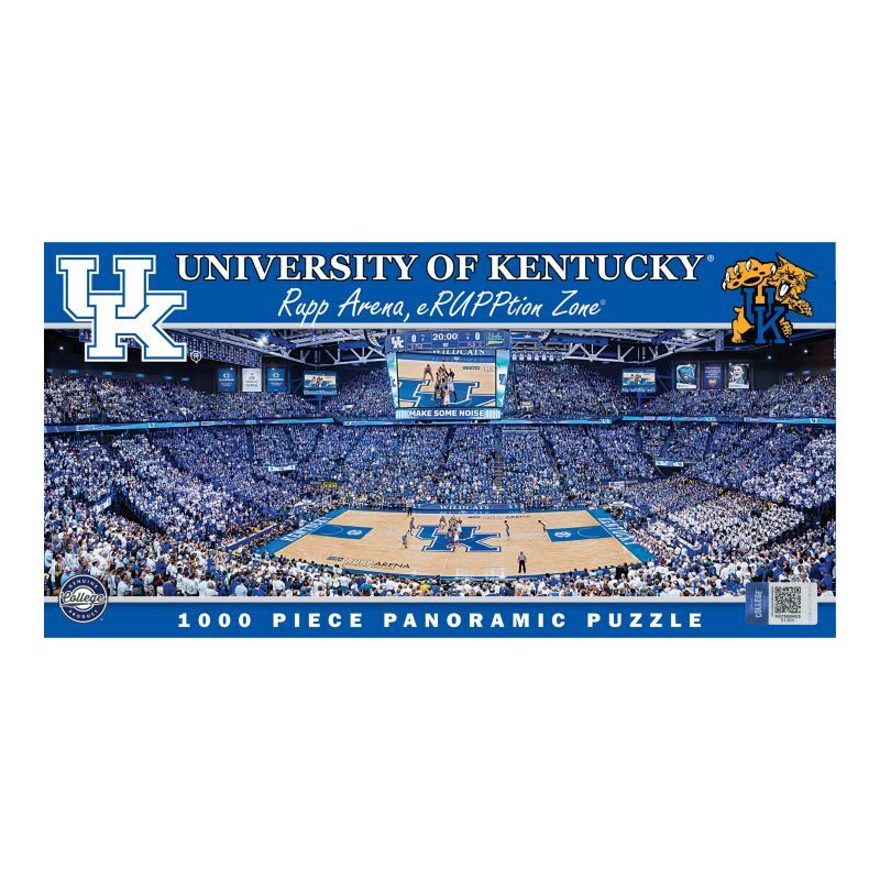 Unbranded Kentucky Wildcats Panoramic 1000-Piece Puzzle, Multicolor - Size: One Size