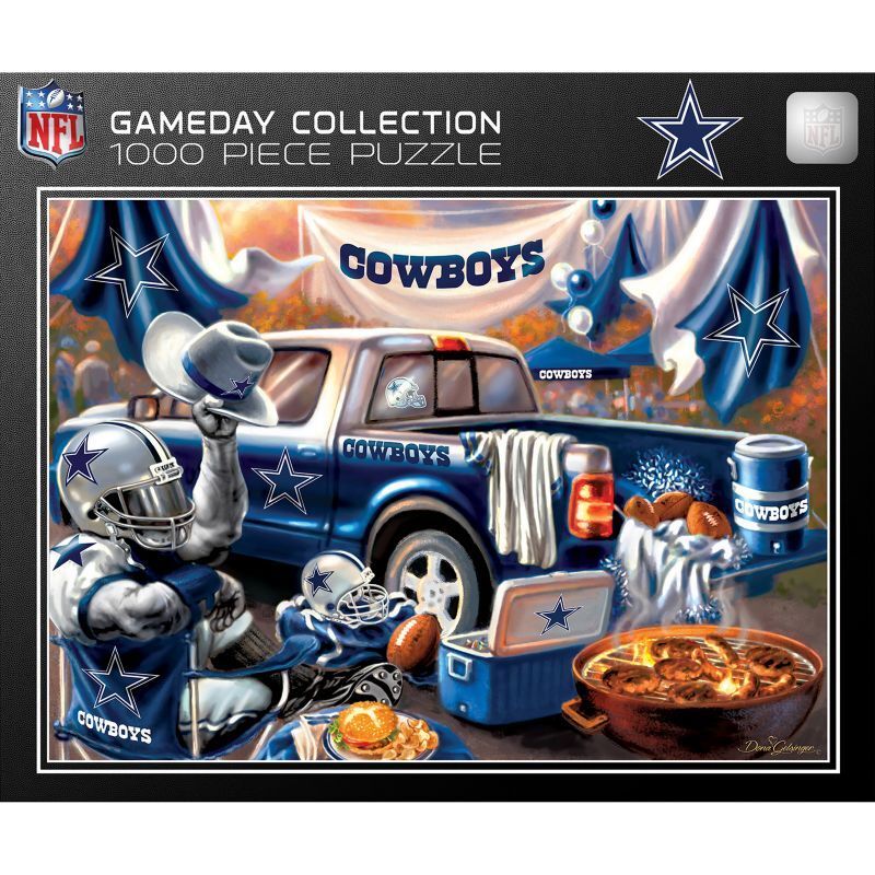 Unbranded Dallas Cowboys Gameday 1000-Piece Jigsaw Puzzle, Multicolor - Size: One Size