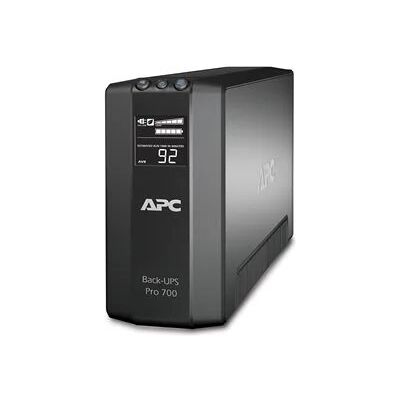 APC Back-UPS Pro, 700VA/420W, Tower, 120V, 6x NEMA 5-15R outlets, AVR, LCD, User Replaceable Battery APC Back-UPS Pro, 700VA/420W, Tower, 120V, 6x NEMA 5-15R outlets, AVR, LCD, User Replaceable Battery