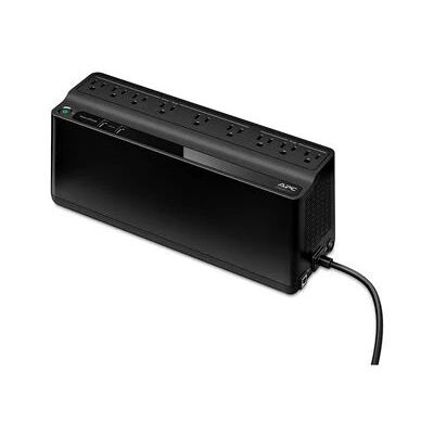 APC Back-UPS 850VA, 120V, 2 USB charging ports, 9 NEMA outlets (3 surge) APC Back-UPS 850VA, 120V, 2 USB charging ports, 9 NEMA outlets (3 surge)