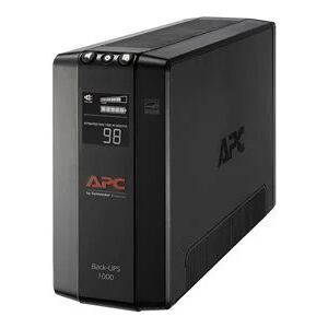 APC Back-UPS 1000, Compact Tower, 1000VA, 120V, AVR, LCD, 8 NEMA outlets (4 surge)