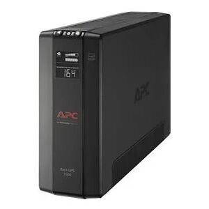 APC Back UPS 1500, Compact Tower, 1500VA, 120V, AVR, LCD, 10 NEMA outlets (5 surge)