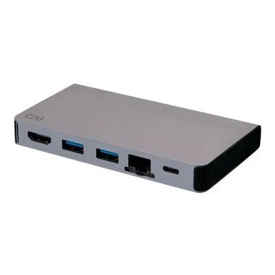 C2G USB-C 5-in-1 Compact Dock with HDMI, 2x USB-A, Ethernet and Power Delivery up to 100W C2G USB-C 5-in-1 Compact Dock with HDMI, 2x USB-A, Ethernet and Power Delivery up to 100W