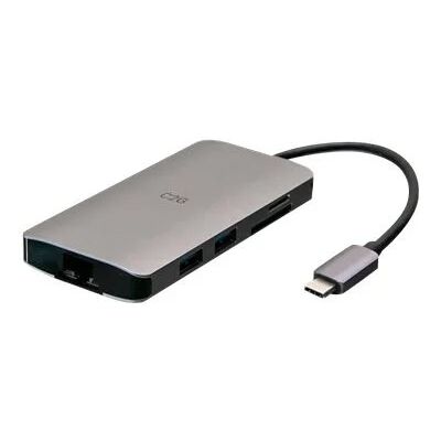 C2G USB-C 8-in-1 Mini Dock with HDMI, USB, Ethernet, SD and USB-C Delivery C2G USB-C 8-in-1 Mini Dock with HDMI, USB, Ethernet, SD and USB-C Delivery