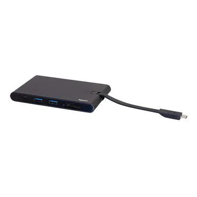 C2G USB-C 9-in-1 Compact Dock with 4K HDMI®, VGA, Ethernet, USB, SD Card Reader and PD C2G USB-C 9-in-1 Compact Dock with 4K HDMI®, VGA, Ethernet, USB, SD Card Reader and PD