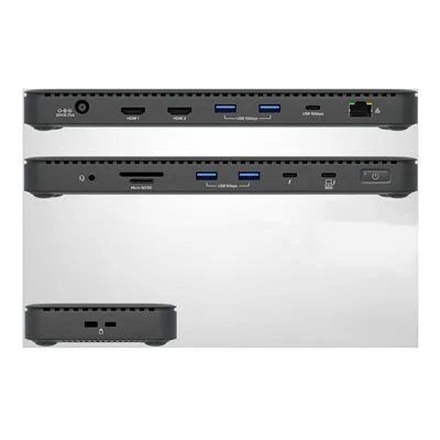Plugable 13-in-1 Thunderbolt 4 Dock for 4K Dual Monitors or Single 8K, 100W Laptop Charging Plugable 13-in-1 Thunderbolt 4 Dock for 4K Dual Monitors or Single 8K, 100W Laptop Charging