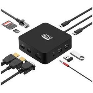 Adesso 11 in USB-C Multiport Docking Station (TAA Compliant)