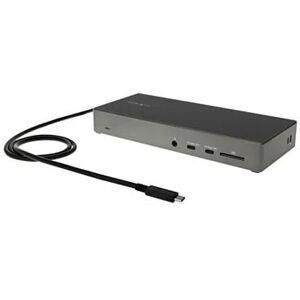 StarTech.com Triple 4K Monitor USB Type-C Docking Station