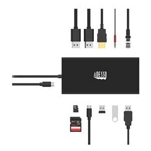 Adesso 12-in-1 USB-C Multi-Port Docking Station (TAA Compliant)