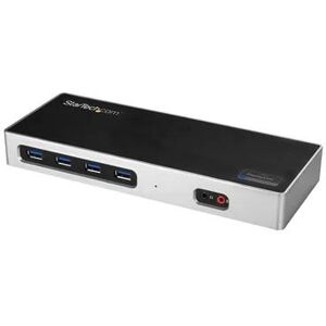 StarTech.com Dual Monitor 4K USB-C & USB-A Docking Station