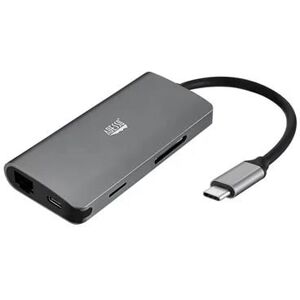 Adesso 8-In-1 USB-C Docking Station, TAA Compliant