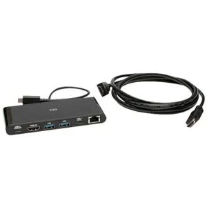 C2G USB-C 6-in-1 Mini Dock Kit for Laptops