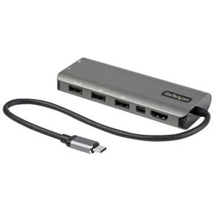 StarTech.com USB-C Multiport Adapter, 100W Power Delivery Pass-Through, 4-Port 10Gbps USB Hub