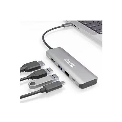 Plugable 4-in-1 USB-C Hub with 4K HDMI, 100W Charging Plugable 4-in-1 USB-C Hub with 4K HDMI, 100W Charging