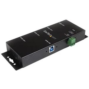 StarTech.com 4-Port USB 3.0 Hub - 5Gbps - Metal Industrial USB-A Hub - Wall or Desk Mountable USB Data Hub - TAA Compliant USB Expander Hub StarTech.com 4-Port USB 3.0 Hub - 5Gbps - Metal Industrial USB-A Hub - Wall or Desk Mountable USB Data Hub - TAA Compliant USB Expander Hub