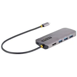 StarTech.com USB-C Multiport Mini Travel Docking Station + 3 Port 5Gbps USB Hub + 100W Power Delivery StarTech.com USB-C Multiport Mini Travel Docking Station + 3 Port 5Gbps USB Hub + 100W Power Delivery