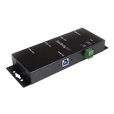 StarTech.com 4-Port USB 3.0 Hub - 5Gbps - Metal Industrial USB-A Hub - Wall or Desk Mountable USB Data Hub - TAA Compliant USB Expander Hub StarTech.com 4-Port USB 3.0 Hub - 5Gbps - Metal Industrial USB-A Hub - Wall or Desk Mountable USB Data Hub - TAA Compliant USB Expander Hub