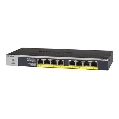 Netgear 8-port Gigabit Ethernet Unmanaged FlexPoE PoE+ Switch with 8 PoE+ Ports (60W) Netgear 8-port Gigabit Ethernet Unmanaged FlexPoE PoE+ Switch with 8 PoE+ Ports (60W)