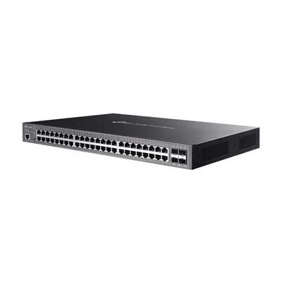TP-Link 48-Port PoE+ JetStream L2+ Switch (High Power, 4× 10G SFP+) TP-Link 48-Port PoE+ JetStream L2+ Switch (High Power, 4× 10G SFP+)