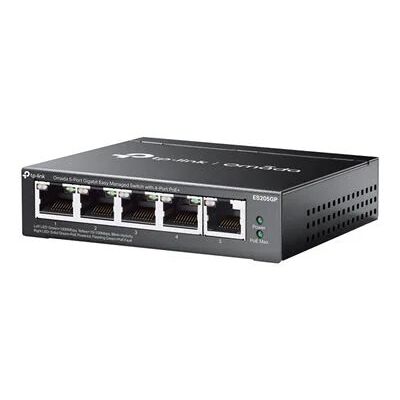 TP-Link Omada 5-Port Gigabit Easy Managed Switch with 4-Port PoE+ TP-Link Omada 5-Port Gigabit Easy Managed Switch with 4-Port PoE+