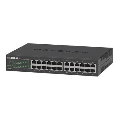 Netgear 24-Port Gigabit Ethernet Unmanaged Essentials Switch Netgear 24-Port Gigabit Ethernet Unmanaged Essentials Switch