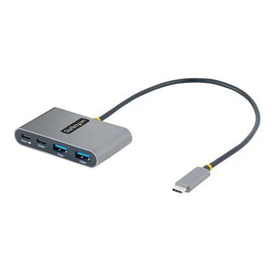 StarTech.com 4 Port USB-C Hub with 2x USB-A Ports and 2x USB-C Ports StarTech.com 4 Port USB-C Hub with 2x USB-A Ports and 2x USB-C Ports