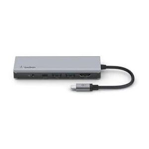 Belkin CONNECT 7-in-1 multiport hub adapter - USB-C - HDMI