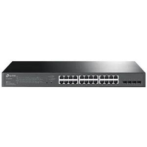 TP-Link JetStream™ 28-Port Gigabit Smart Switch with 24-Port PoE+